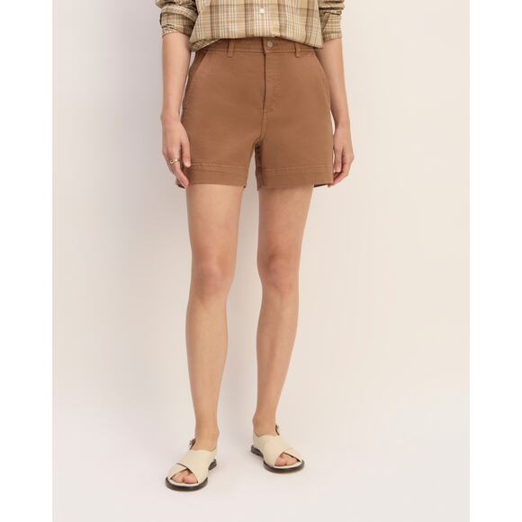 Everlane The Utility Short Carob Brown 6 - Picture 7 of 7